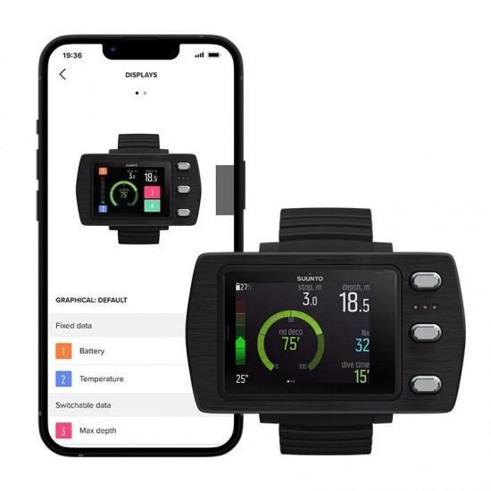 COMPUTER SUUNTO EON STEEL BLACK